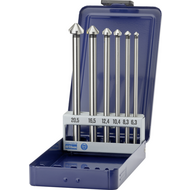 Kegel-und Entgratsenker HSS ähnl. DIN335C 90° (6-tlg.) SL=150mm