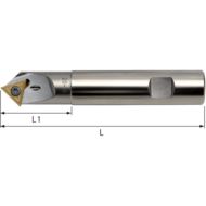 Fas-und Zentrierfräser 45° 20mm L=115mm für 1 TCMX 16T3ZR