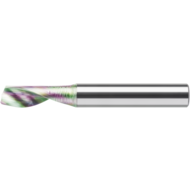 Alu-Einschneiden-Schaftfräser VHM 10,0mm Z=1, HA, TAC