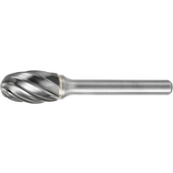 Hartmetall-Frässtift 8 mm TRE 1625.08 ALU HM Zahnung Alu