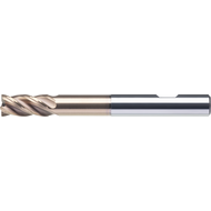 VHM Schaftfräser extralang Durchmesser 3x6,5x15x58 mm Z=4 HB-Schaft