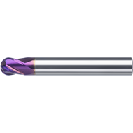 Radiusfräser VHM kurz ø 1x1,5x3,5x57mm Z=4 HA RockTec PRO