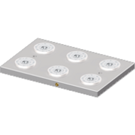 Mehrfach-Spannstation, hydraulisch 6-fach Typ K20 Stichmaß 200mm