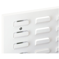 RasterPlan Schlitzplatte RAL 9010 B 500 x H 450 mm Breitformat