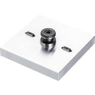 Wechselpalette aus Aluminium für 1-fach Spannmodul