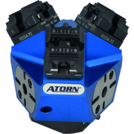 6-fach Pyramide, inklusive 3 Stück Standard Zentrischspanner BB 54 mm Länge 70 m