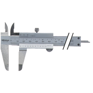 Messschieber 150mm (1/128''x0,05mm) Feststellschraube oben