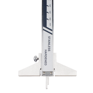 Tiefenmessbrücke 74x6,5mm für Messschieber mit Messbereich bis 200mm