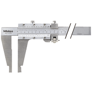 Werkstatt-Messschieber 300mm (0,02mm) ohne Messerspitzen, mit Feineinstellung