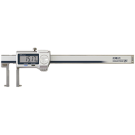 Sondermessschieber dig. 20-170mm (0,01mm) IP67, außen gewinkelte Spitzen