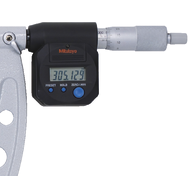 Bügelmessschraube digital 0-150mm (0,001mm) IP65 mit auswechselbarem Amboss