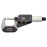 Bügelmessschraube digital 0-25mm (0,001mm) mit Friktionsratsche
