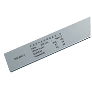 Flachlineal DIN874/2 500x30x6mm Spezialstahl Form A