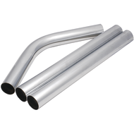 Handrohr 3-teilig, Stahl verchromt, ca.1200 mm lang