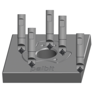 Wendeplatten-Anbohrer CHT S16H N11-45 90° 16x100mm (SOMT11T308)