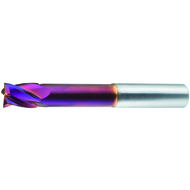 Schaftfräser VHM, ø 3x5x30x75mm Z=4 lang RockTec PRO