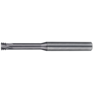 Gewindefräser VHM ISO M1,6x0,35 , L2=4,8mm , Z3 TiAlN