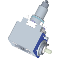 BMT 55 Bohr- Fräskopf, abgew. li.-re. ER25-Aufnahme. PRECI-FLEX® IKZ ext.