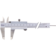 Messschieber 100mm (0,05mm) mit rundem Tiefenmaß ø1,9mm