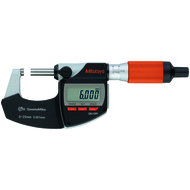 Bügelmessschraube digital 0-25mm (0,001mm) QuantuMike IP65, mit Datenausgabe