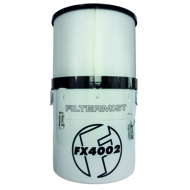 Ölnebelfilter FX 4002 / Serie 2 RAL7035 mit hocheffizientem Nachfilter