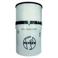 Ölnebelfilter FX 7002 / Serie 2 RAL7035 mit hocheffizientem Nachfilter