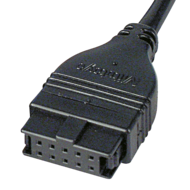 Signalkabel Typ B, 1m, IP-geschützt, mit DATA-Taste