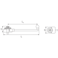 Reibwertmesser 2-15Nm, 4-kant 1/2'