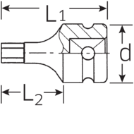 IMPACT-EINSATZ 1/2' 54 IMP 17