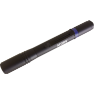 Stiftleuchte LED Alugehäuse, gummierter Schalter