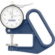 ATORN Dickenmessgerät 0-10 mm Ablesung 0,01 mm Form A