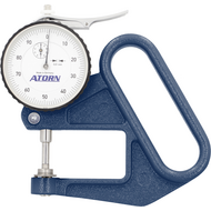 ATORN Dickenmessgerät 0-10 mm Ablesung 0,01 mm Form C