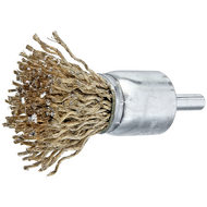 Pinselkopfbürste 24x43x25 mm Schaft 6mm Litzendraht 0,2mm