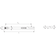 Drehmoment-Schlüssel MANOSKOP® 721QR/20 Quick 40-200Nm, eingebaut QR-Knarre 1/2'