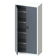 Flügeltürenschrank H x B x T 1950 x 950 x 450 mm RAL 7035/7016