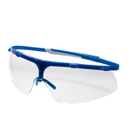 Schutzbrille 'super g', royalblau farblos