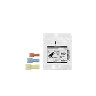 Flachsteckhülsen vollisoliert 0,5 - 1,0 / 6,3 x 0,8