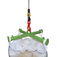Traverse für Big-Bags TBB, lackiert, RAL 6011 Resedagrün