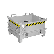 MinI Klappbodenbehälter MSB 250, lackiert, RAL 7005 Mausgrau