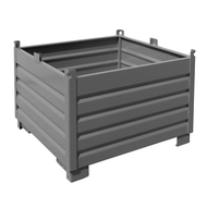 Sammelbehälter-System SBS 1000, lackiert, RAL 7005 Mausgrau