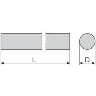 Drehling HSS-Co10 DIN4964A (rund) ø4x 63mm