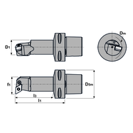 Polygon Gewinde-Innenhalter PSC40 SIL14060 16 für WP IL16