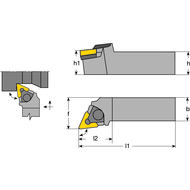 Klemmhalter MTJN-R 2020 K16, 93°, für TNM.1604..