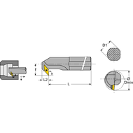 Bohrstange A08F SDXC-L-04 Anstellwinkel 93°, für DCGT 04T0..