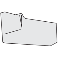 Stecheinsatz AIMC 2 HC3635 beschichtet, K=0°