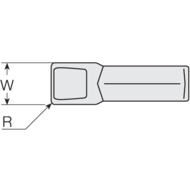 Stecheinsatz AIMC 1,6 HW3410 unbeschichtet, K=0°