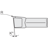 Stecheinsatz AIMC 2 HC3540 beschichtet, K=0°