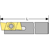 Klemmhalter SARA-MINI THE-7-2020-R 20x20x125mm, rechts