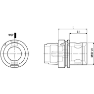 MHD-Grundaufnahme DIN69893 HSK-A63 MHD'50.66