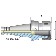 Spannzangenfutter OZ (DIN6388) DIN2080SK30, 2-16mm A=50mm